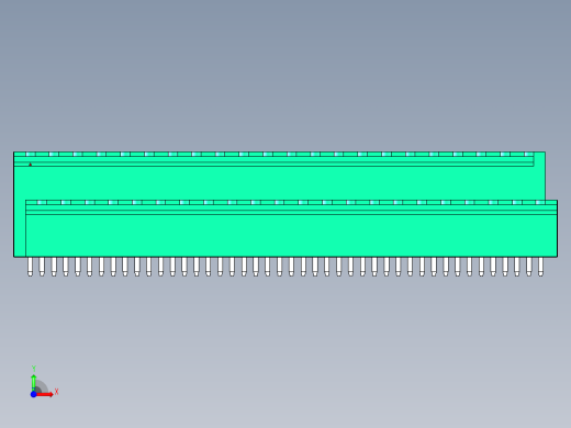 DEGSON 2EDG 系列 5.0mm 可插拔接线端子组-2EDGVTC-5.0-44P-14-00AH前视缩略图