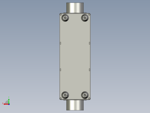新型暖风换热器后视缩略图