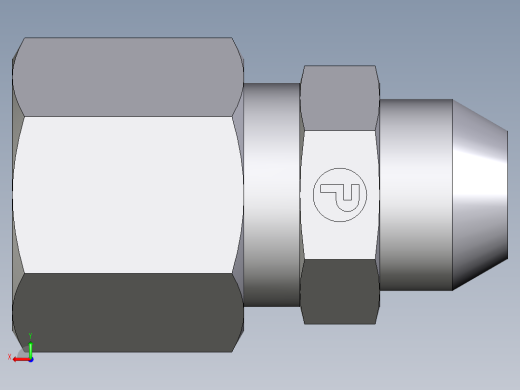 卡套式工业通用硬管接头EO_Weld_connector_AS08ZL71后视缩略图