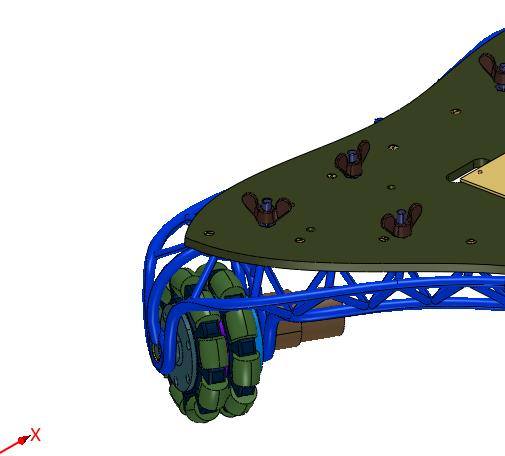 全向轮三角底盘小车缩略图