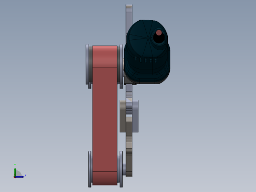 博世磨床左视缩略图