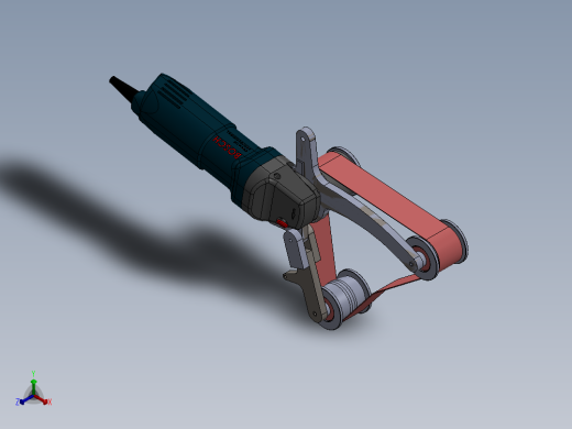 博世磨床正等轴测缩略图