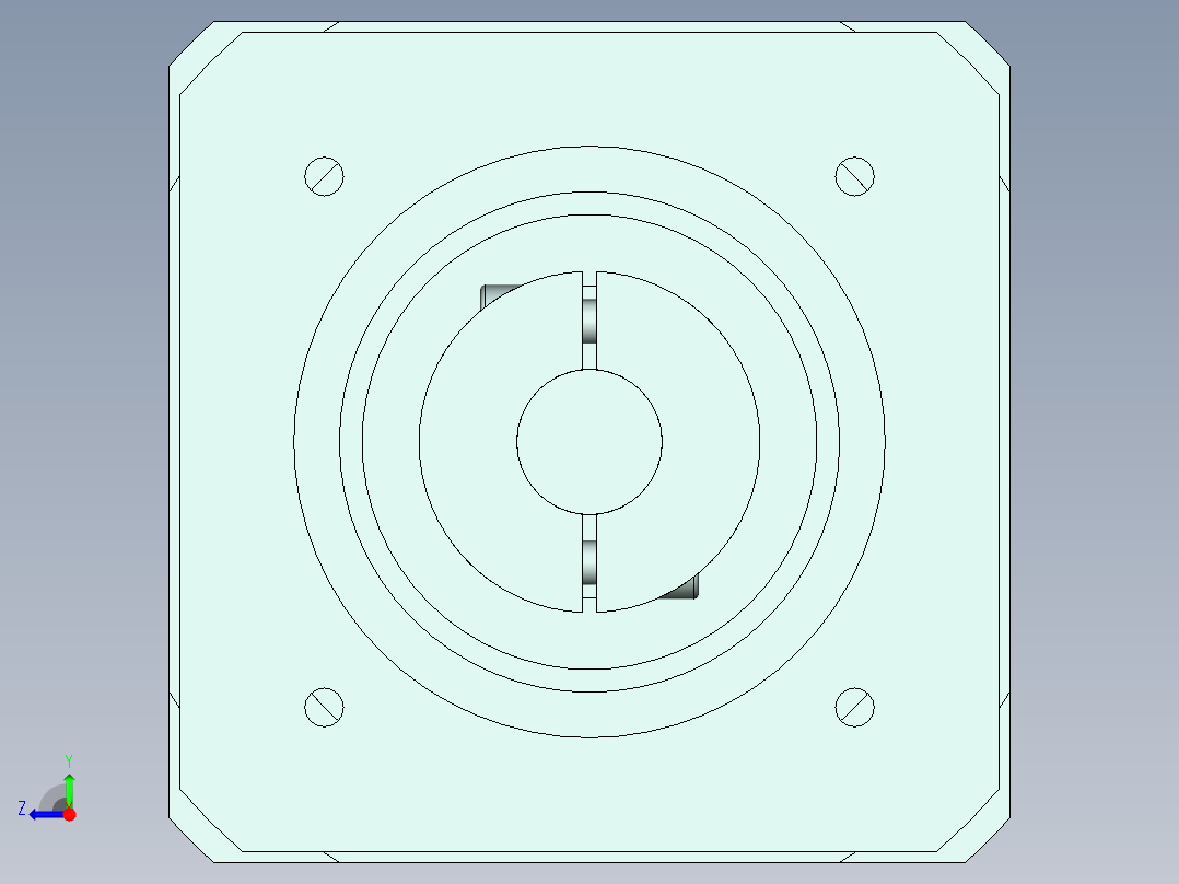 直齿PLX180-L2 32-130-165-M10.stp右视图
