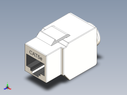 以太网连接器正等轴测缩略图