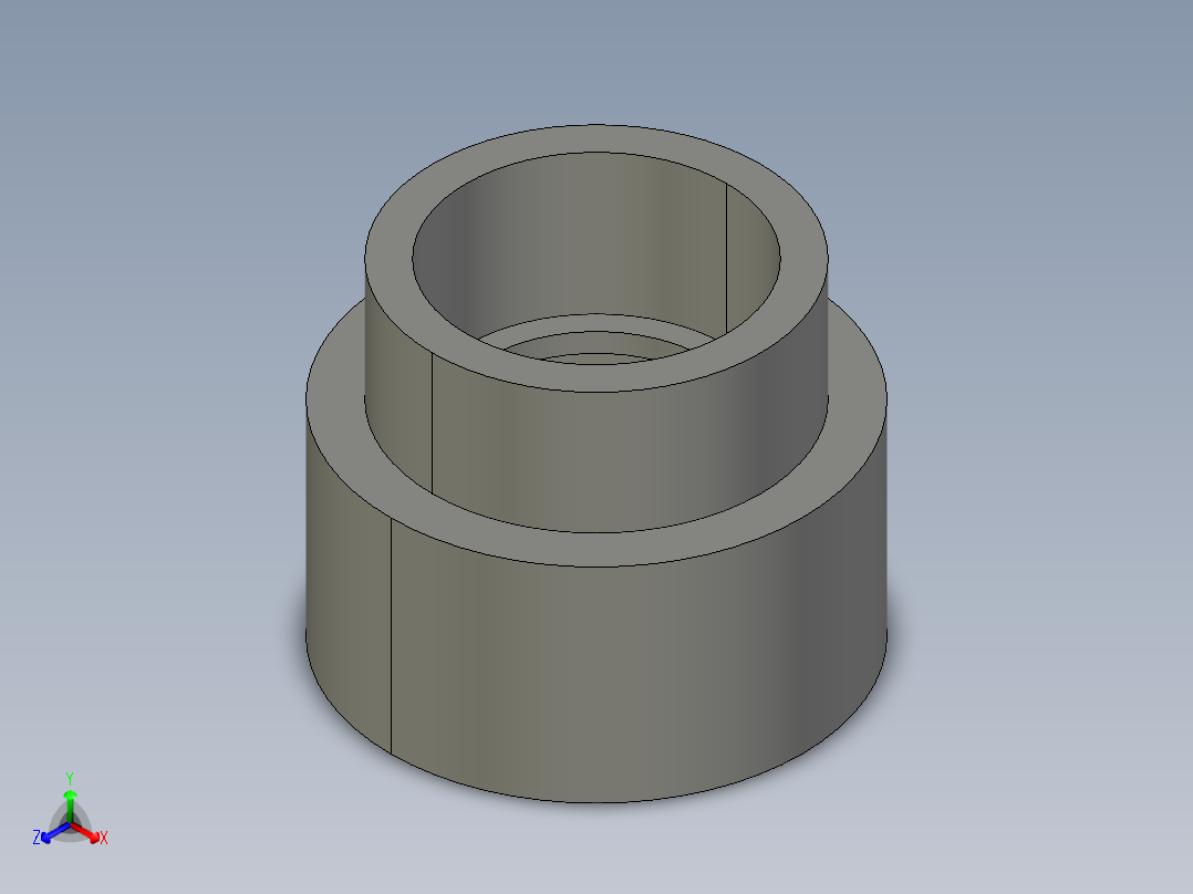 船舶管路系统SeaCor_ReducerCoupling_SxS_37J129422_4in x 3in正等轴测图