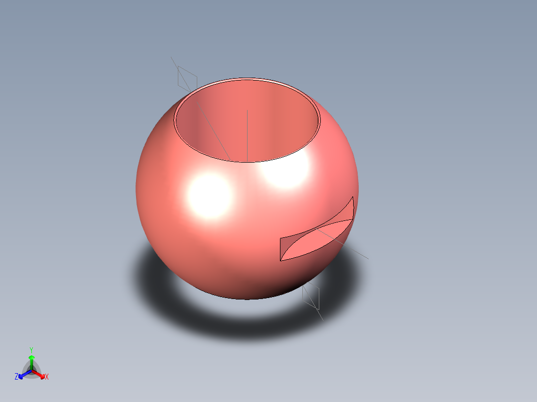 管道手动球阀-水管开关阀-手动阀门User Library-md52c150dn50_MD52DN50.BP正等轴测图
