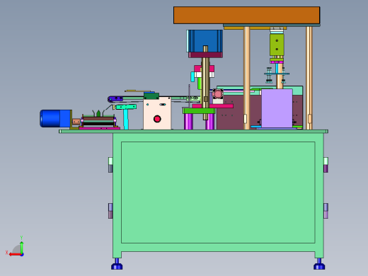 极片全自动裁剪成型机后视缩略图