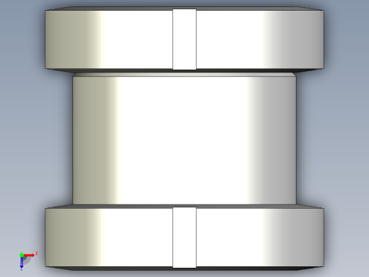 高度調整座(B)2512-3D多系列多零件图纸模型俯视缩略图