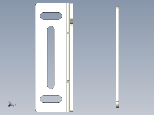 基恩士GV-B03_kc图纸模型前视缩略图