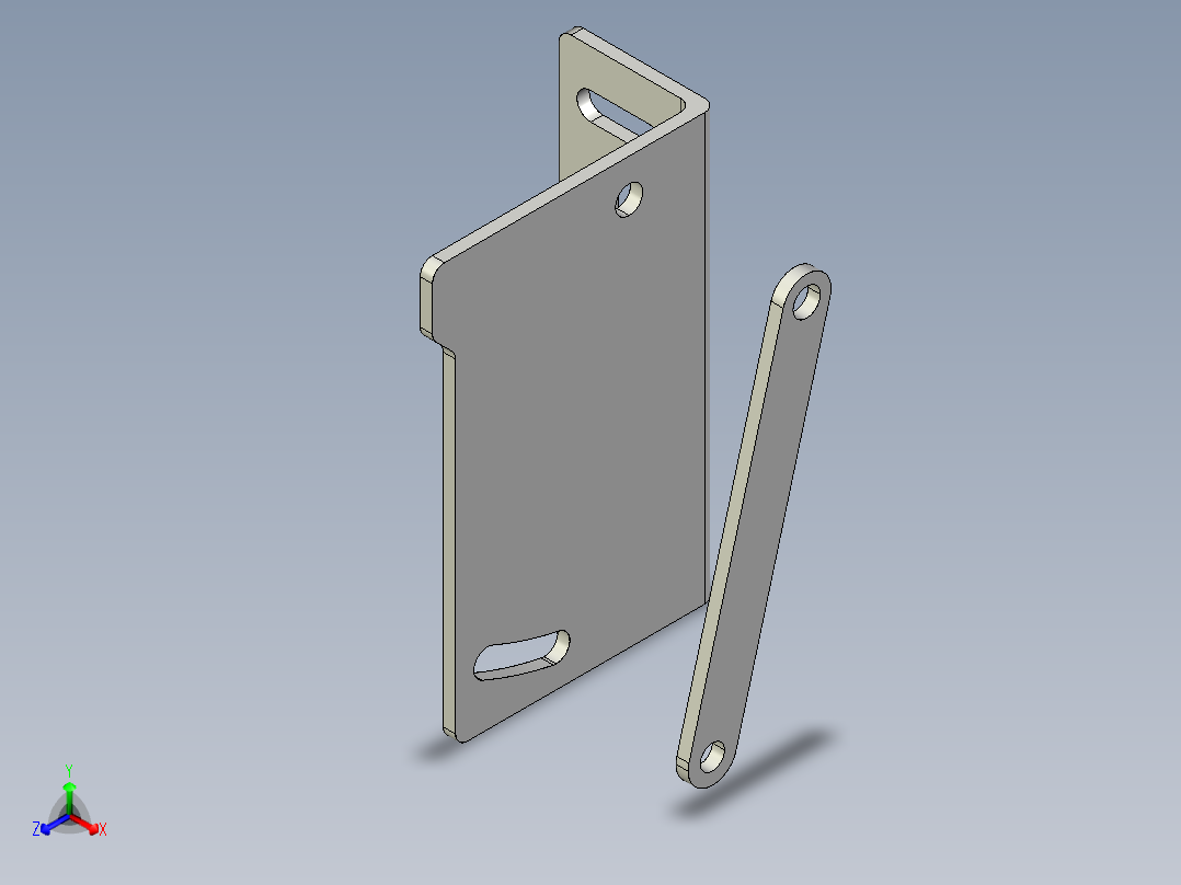 基恩士GV-B03_kc图纸模型正等轴测图