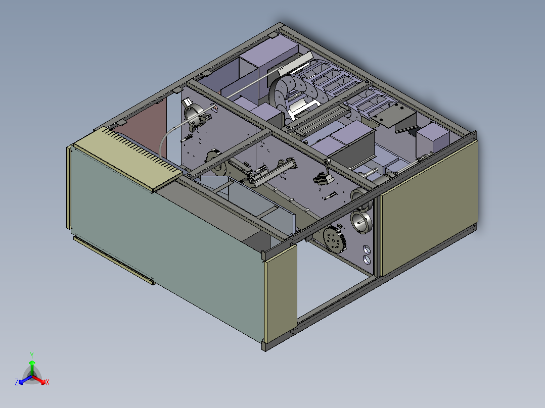 CD驱动印刷设备step