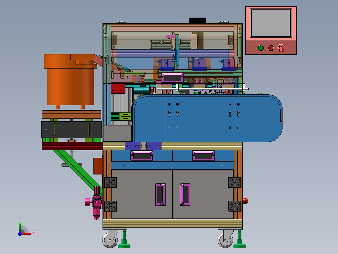 耳机线焊锡机sw18可编辑前视图