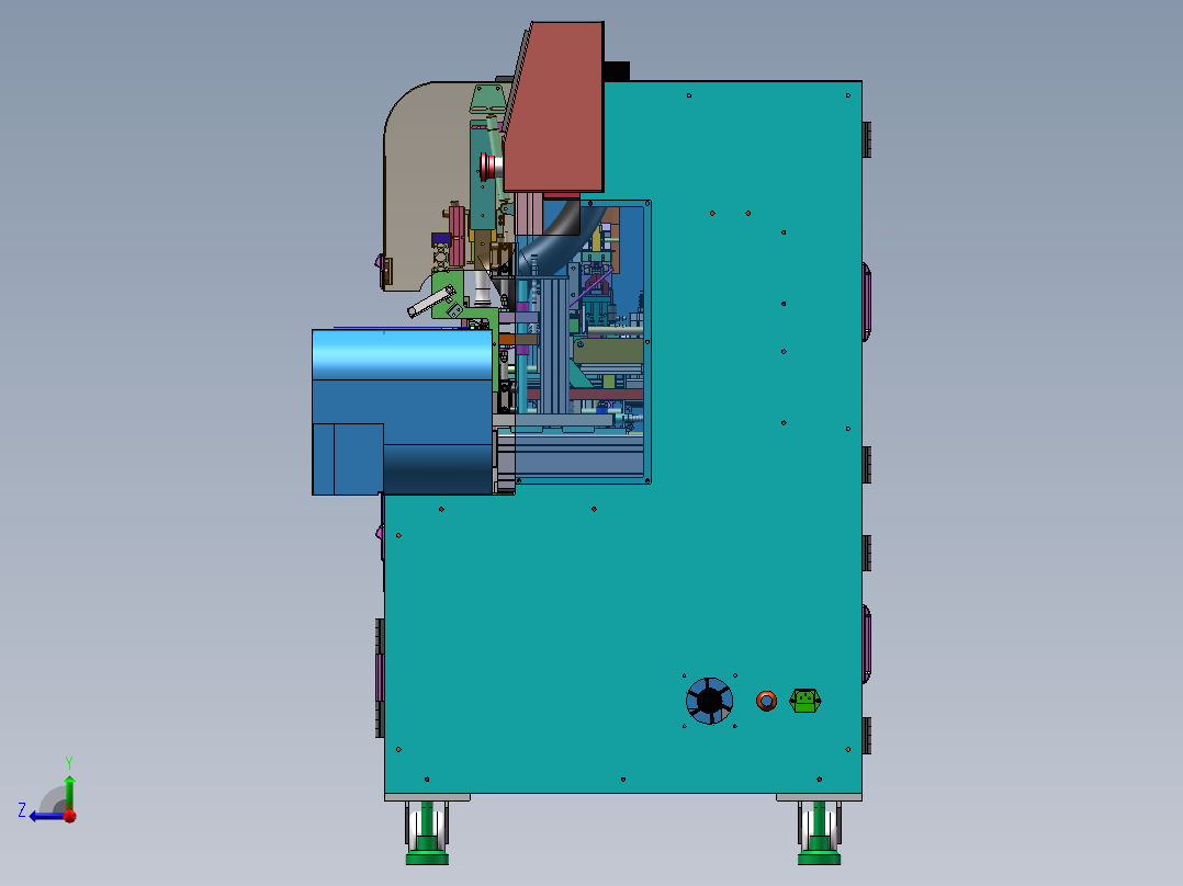 耳机线焊锡机sw18可编辑右视图