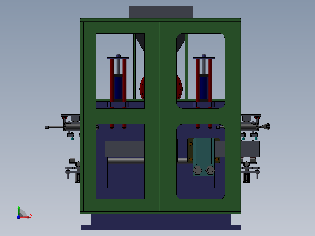 颈部和底部瓶子塑料修剪sw22前视图