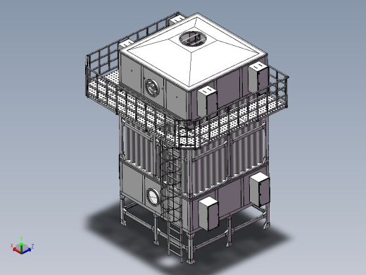 4.5万风量湿式静电除尘器sw18可编辑