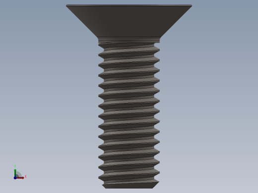 Screw_ISO_10642_M6x18_A2.SLDPRT前视缩略图