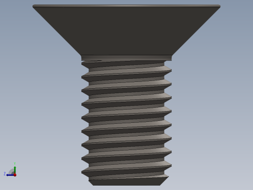 Screw_ISO_10642_M10x20_A2右视缩略图