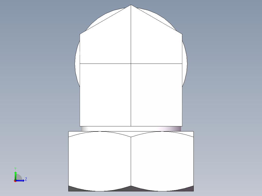 直角组合接头、2C9-45左视图