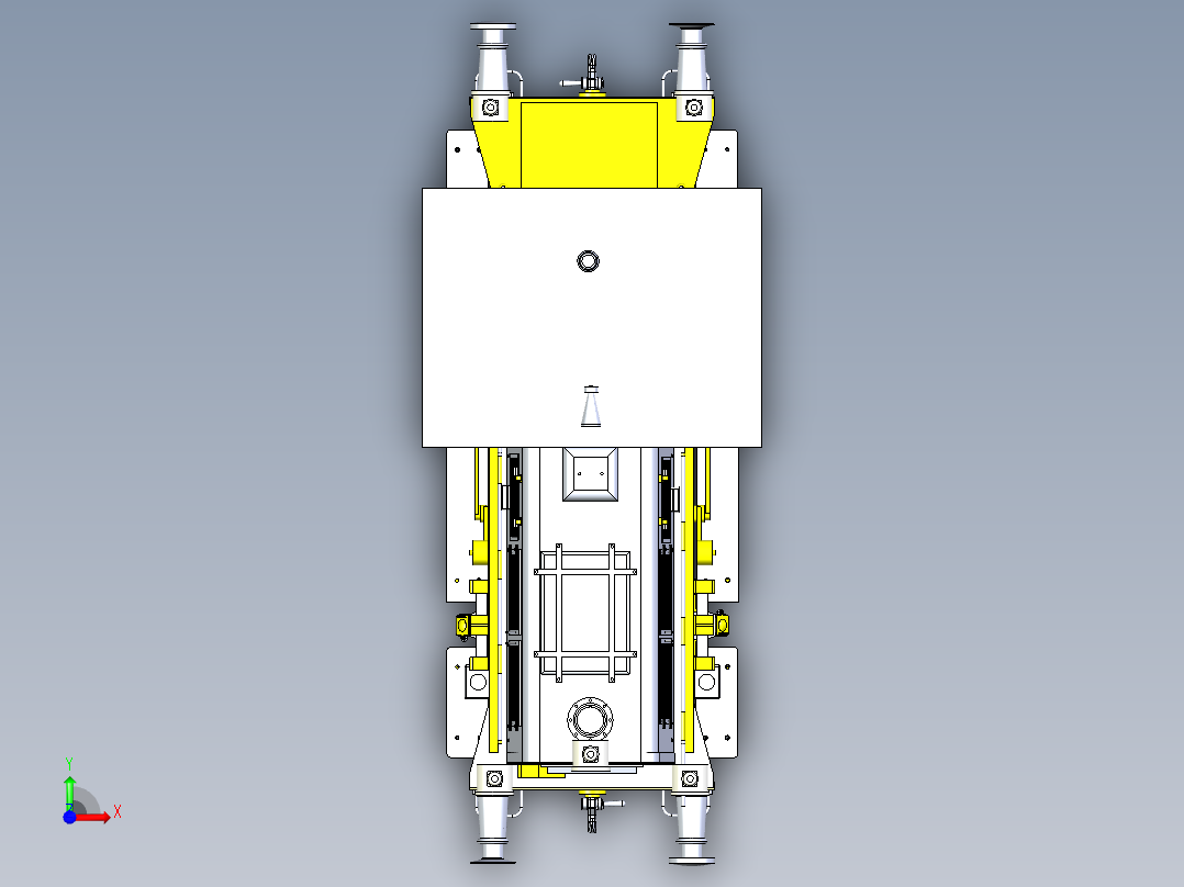 B3003585-荷兰铁路机车201系列前视图
