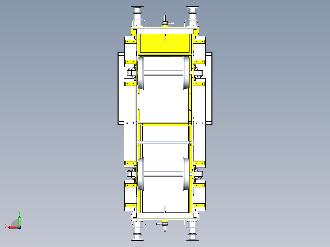 B3003585-荷兰铁路机车201系列后视图