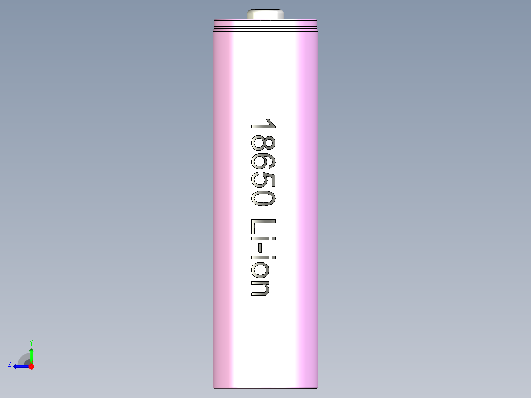 A0002655-18650 锂离子电池右视图