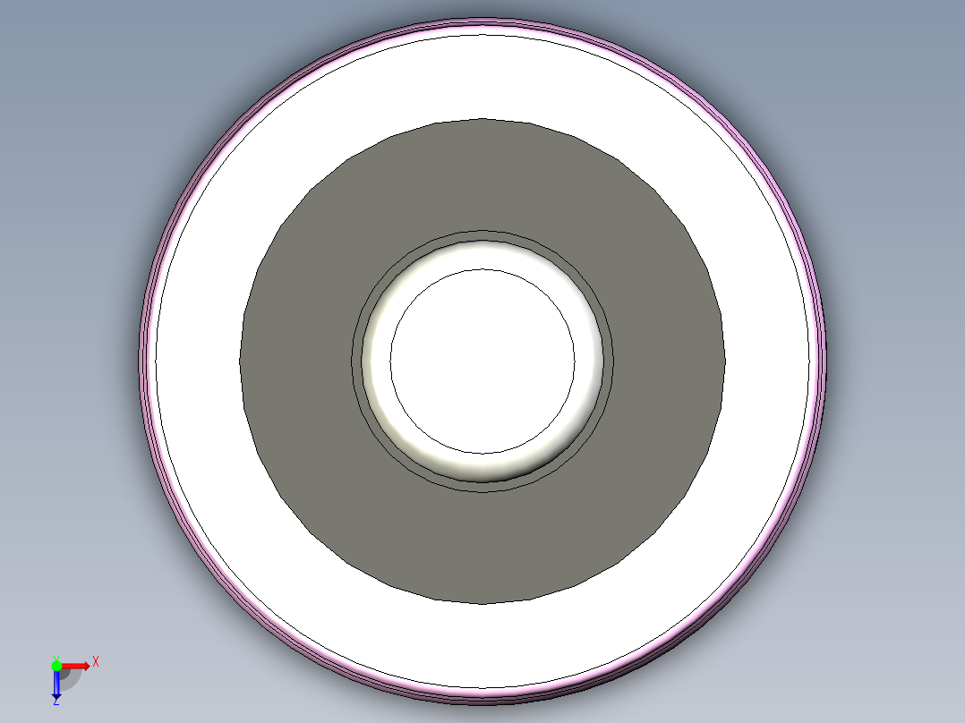 A0002655-18650 锂离子电池俯视图