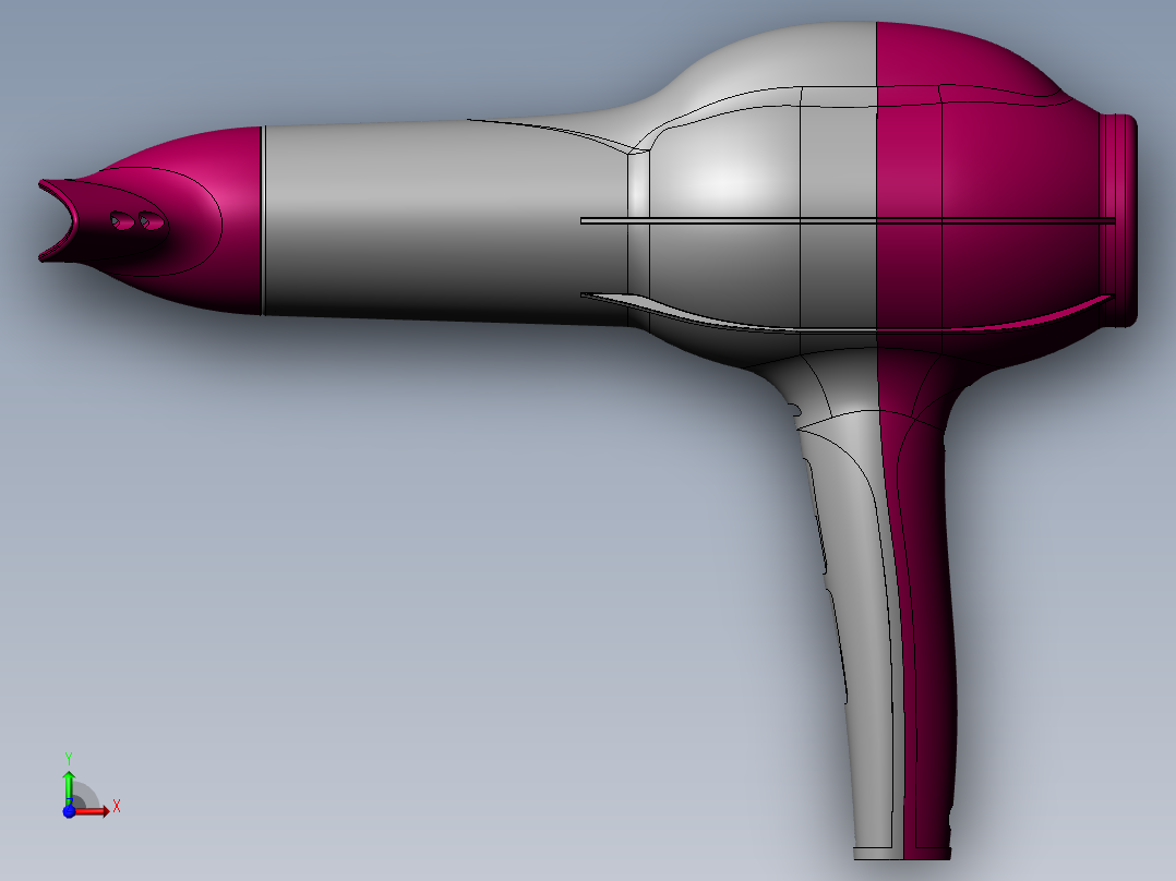 吹风机(22)前视图