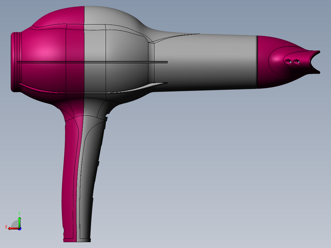 吹风机(22)后视图