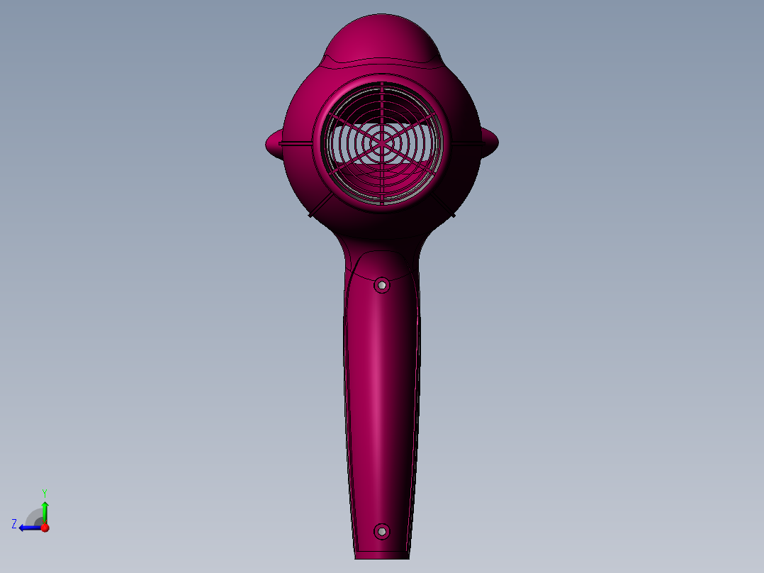 吹风机(22)右视图