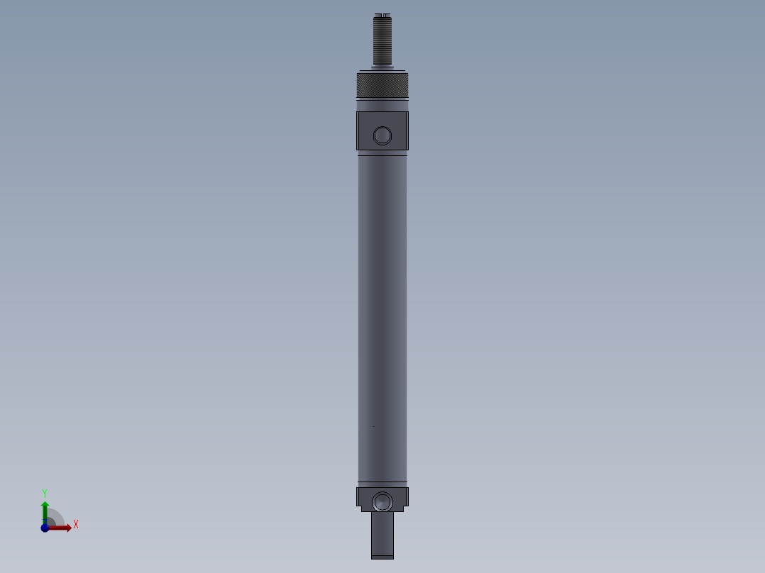 气缸（方型前视图