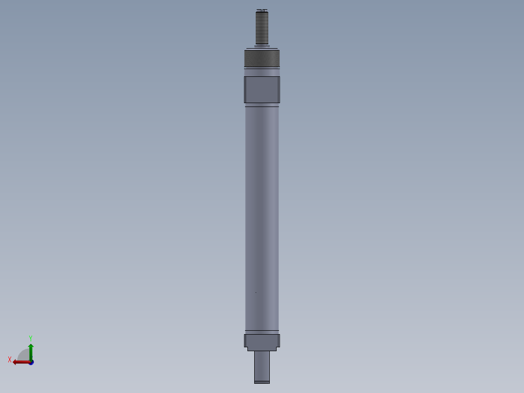 气缸（方型后视图