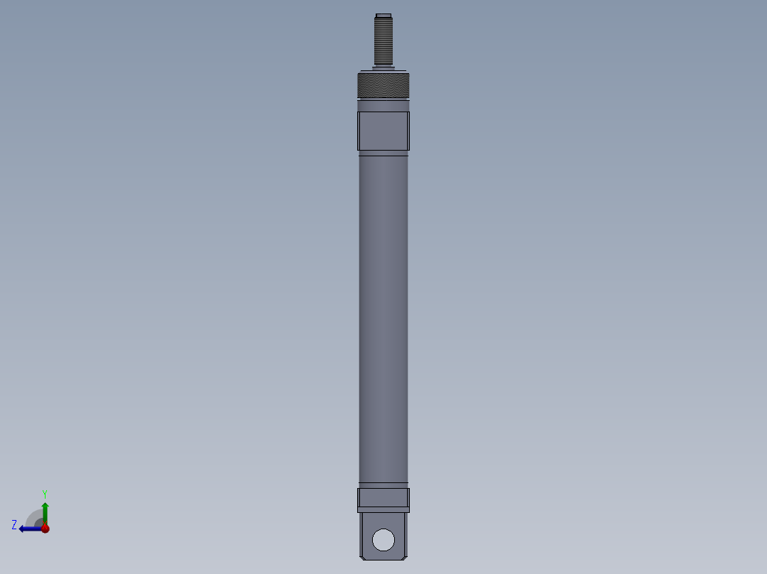 气缸（方型右视图
