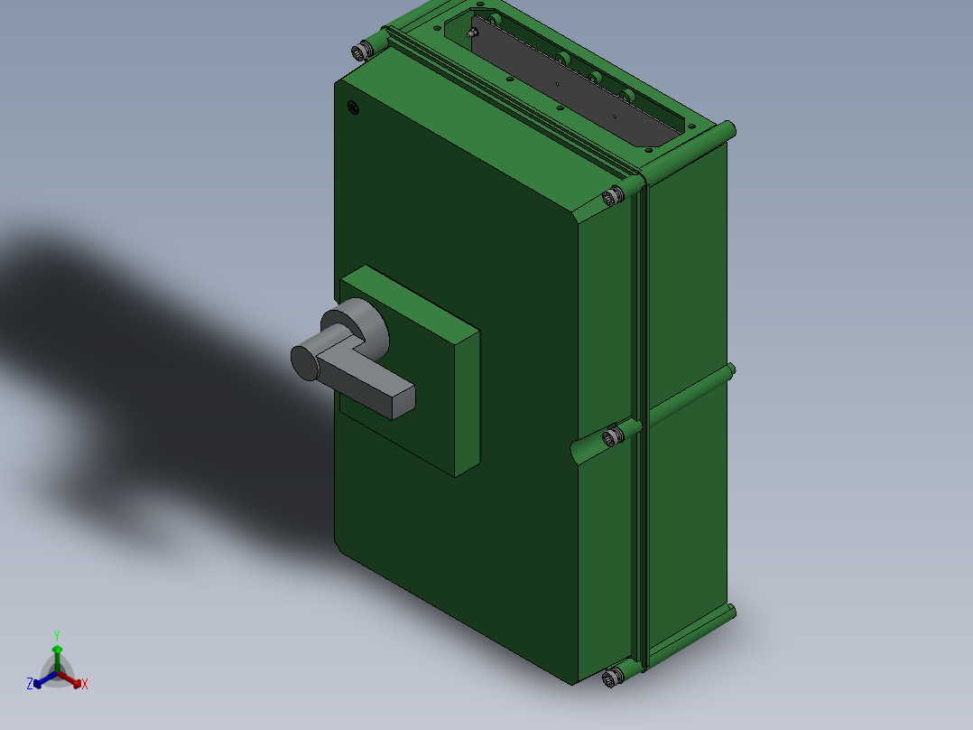 用于电气终端的塑料盒3