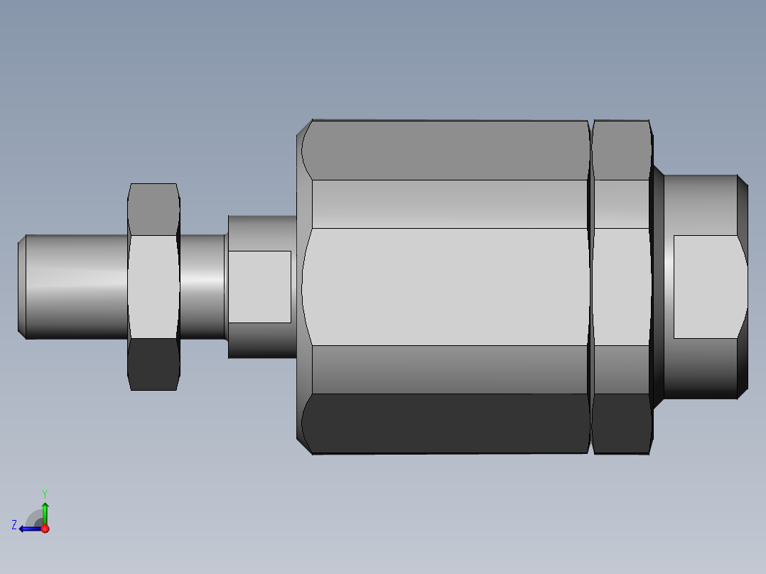 费斯托浮动接头6140_FK_M10X1_25右视图