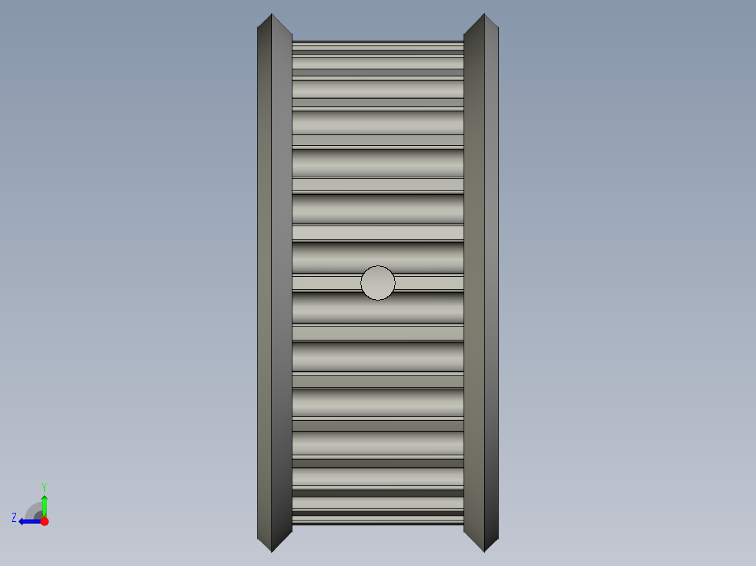 5M-15-30同步带轮右视图