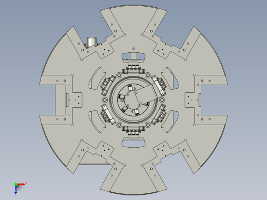 TW18A52V10-02-04转盘分割器组件俯视缩略图