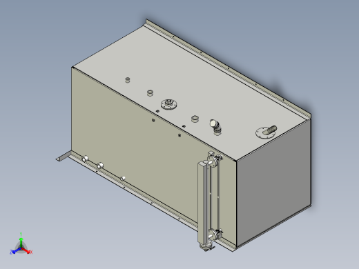 车载用柴油油箱总成