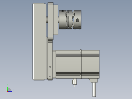 KK86-740KK86-带联轴器反折马达组左视缩略图