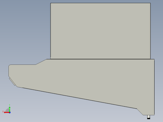 油烟分离带送风的一体式烟罩后视缩略图