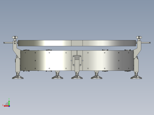 转弯输送线齿形链板环形线后视缩略图