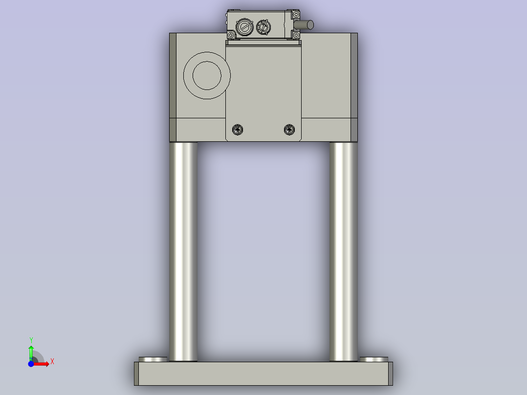 860-0300硬度检测模组前视图