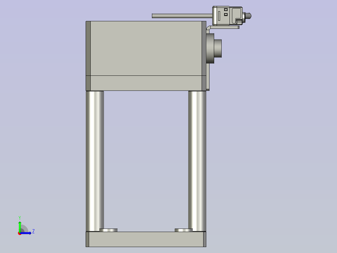 860-0300硬度检测模组左视图