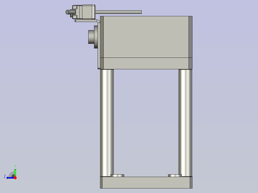 860-0300硬度检测模组右视图