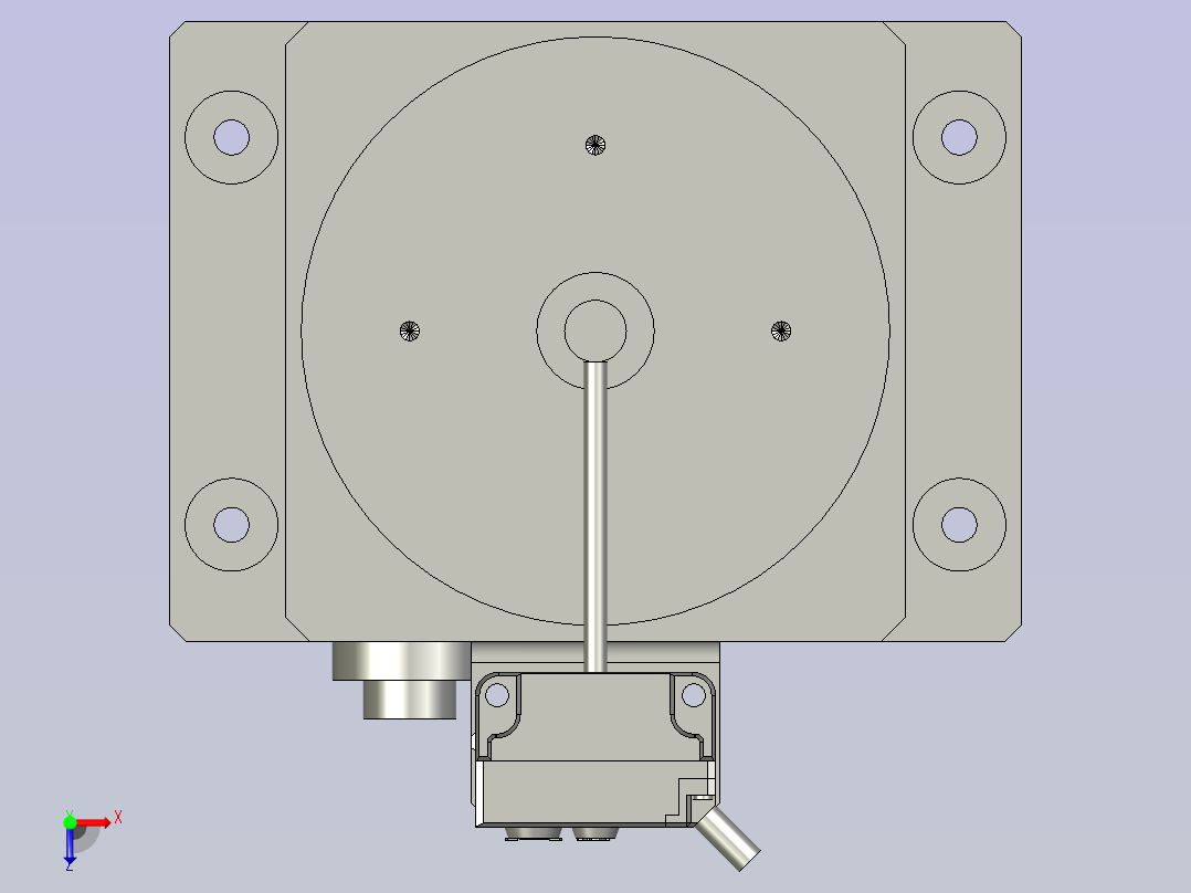 860-0300硬度检测模组俯视图
