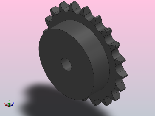 直孔链轮10B型_20-10B-1