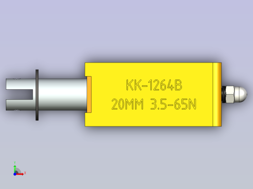 电磁阀 KK-1264B-20mm前视缩略图