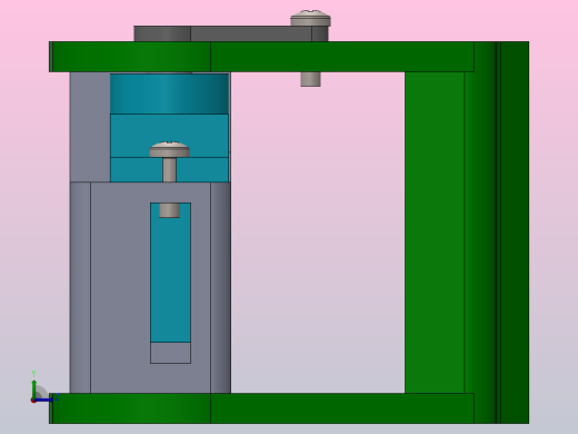 钳形机器人SG90（夹持器）左视缩略图