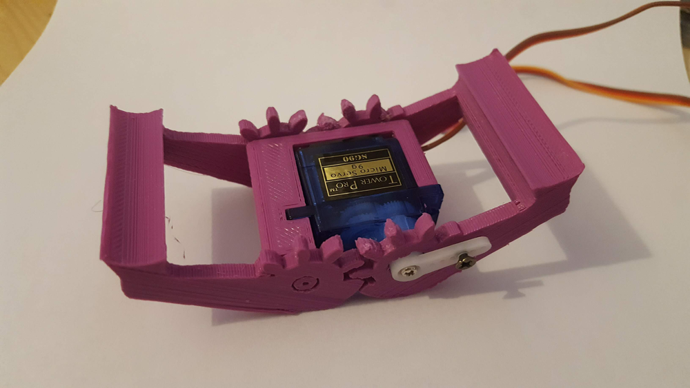 钳形机器人SG90（夹持器）