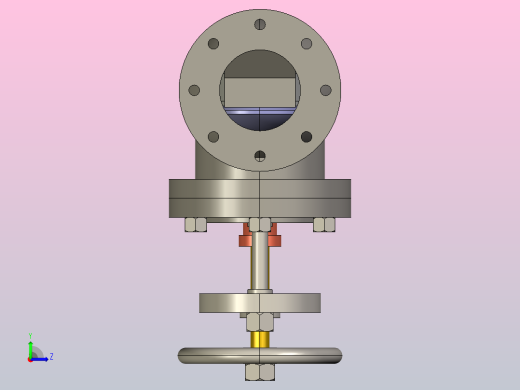 蒸汽控制器阀门左视缩略图