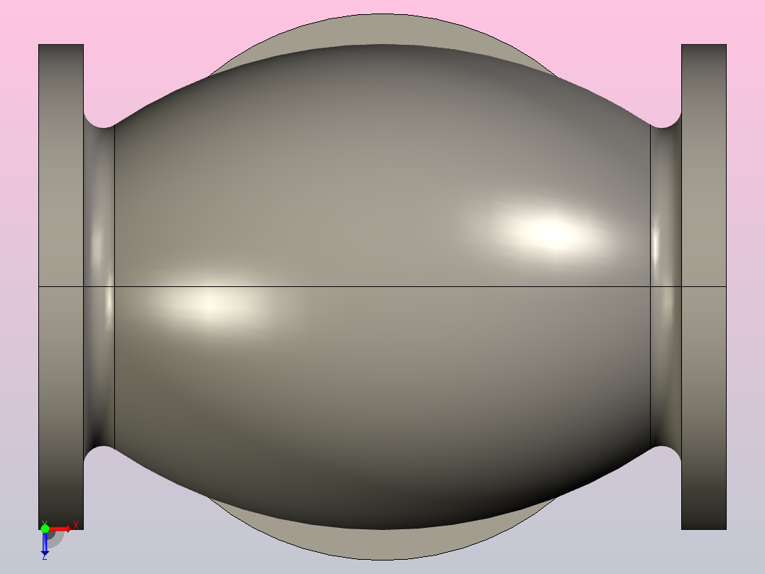 蒸汽控制器阀门俯视图